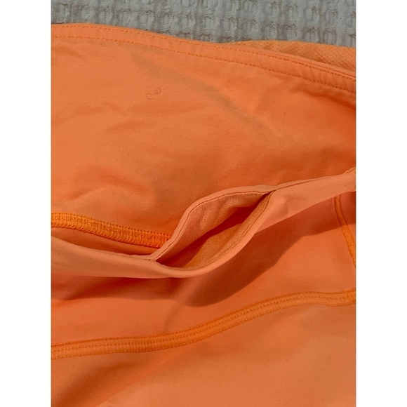 Lululemon Spinerette Short Women’s 8 Orange Creamsicle Pop W7693S - Picture 9 of 10